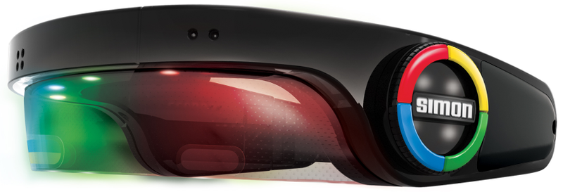Infrared sensors that can detect hand motions replace Simon’s classic glowing buttons.